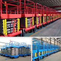 Plataforma Elevadora de Tijera Móvil de 6m, 8m, 10m de Fábrica China, Ideal para Proyectos de Reemplazo de Techos en Invernaderos y Granjas