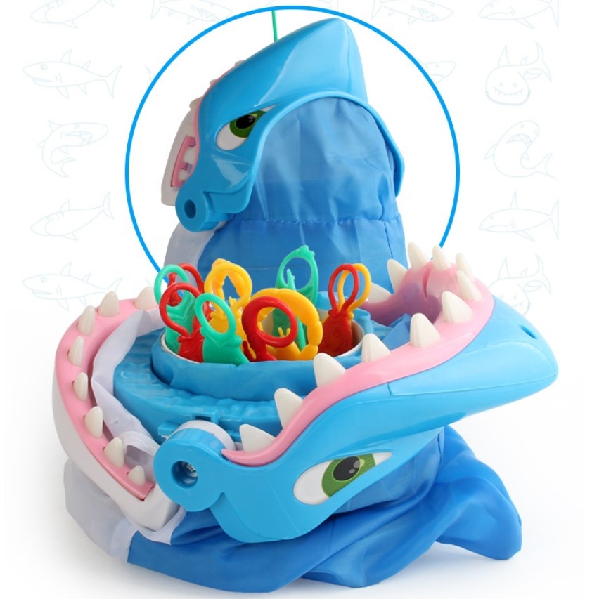 Пластиковая обучающая игрушка в помещении, остерегайтесь кусания акулы, игрушки для детей, рыбалка, вечеринка, настольная игра, игрушки для детей