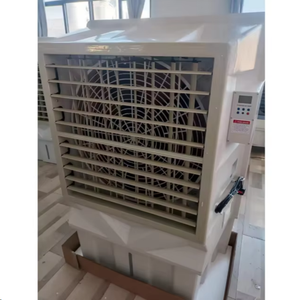 Enfriador de Aire Evaporativo Móvil con Base |   Enfriador Silencioso de 3 Velocidades para <span class=keywords><strong>Restaurante</strong></span> con Motor de Bomba Central - Product Image 3