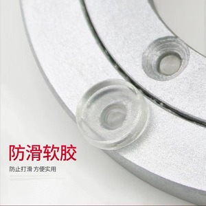 Xinjunye Aluminum Alloy Swivel Plate 89mm Rotating Core For Dining Table Turntable - Product Image 5