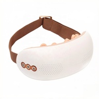 Nouveau Masque Oculaire Intelligent Chauffant à Compression Chaude, Masseur Oculaire à Air Multifonctionnel Portable Rechargeable par USB