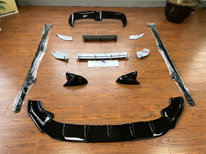Car Spoiler Rear Diffuser CS Front pare-chocs Splitter Lip Max Side Skirt Mirror Cover pour <span class=keywords><strong>Golf</strong></span> MK7 <span class=keywords><strong>7</strong></span>.5 <span class=keywords><strong>GTI</strong></span> R R-line Body Kit - Product Image 2
