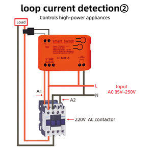 Tuya cuộc sống thông minh Wifi năng lượng mét 80A với CT kẹp kWh Điện năng tiêu thụ màn hình điện Thống Kê - Product Image 4