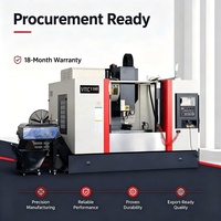 Nouveau centre d'usinage vertical SHANDONG HUAWEI VMC1160, machine de fraisage CNC 5 axes, système de commande GSK, broche simple, usage intensif