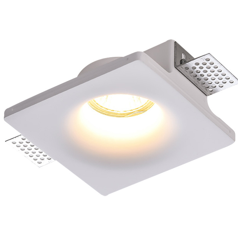 Modern Borderless Aluminum Gypsum LED Ceiling 220V Downlight Wall-Washing Spotlight High CRI 90 for Hotel's Living Room Bedroom