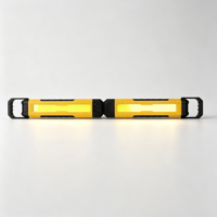 6000mAh Powerbank USB-Ausgang Magnetische Auto-Reparatur-Werkstattlampe 2000LM Faltbare COB-Arbeitsleuchte mit Sensor Roter Stroboskop-Warnlicht IP44
