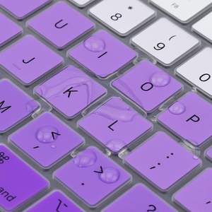 Silicone Keyboard Cover Skin for Macbook 14.2 Pro A2442/A2779/A2918/A2992/A3112/A3185/A3401 2021/2023/2024 US Layout Protector - Product Image 1