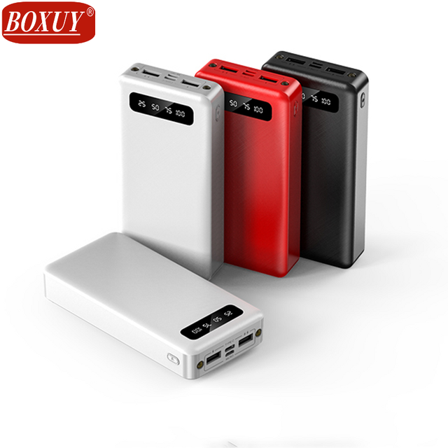 Factory Wholesale Dual Input and Dual Output 2.1A Fast Charge Portable 20000mAh Latest Power Bank