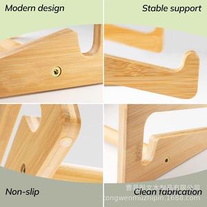 Ibamboo Solid Wood Laptop <b>Stand</b> 10-15 Inch <b>Desktop</b> Riser For Cooling And Gaming Laptops - Product Image 3