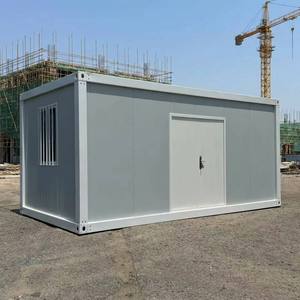 บ้านสำเร็จรูปโมเดิร์นแบบตู้คอนเทนเนอร์ โครงเหล็ก พกพาได้ เคลื่อนย้ายได้ ใช้เป็นบ้าน สำนักงาน บ้านหลังเล็ก ลานกลางแจ้ง ติดตั้งง่าย มาตรฐาน CE - Product Image 1