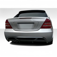 Pour Mercedes Classe C W203 2001-2007 Kit Carrosserie Duraflex AMG V2 - 4 Pièces - Incluant le Pare-chocs Avant AMG2 (108244) W-1 S
