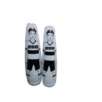 Mannequins d'entraînement de football gonflables en PVC de 1.75m Mannequin d'entraînement de football factice de gardien de sport de football