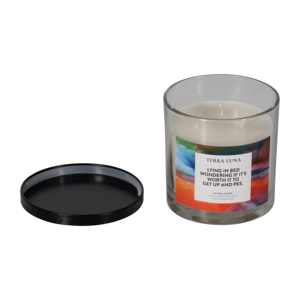 Candela Profumata Terra Luna After Hours 12 Oz Patchouli Legno di Cedro Vetiver - Product Image 2