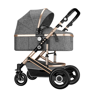 Gute Qualität Günstiger Preis Großhandel Kinderwagen Falten Zwei-Wege-Push-Baby-Buggy Geeignet für Baby-Wirbelsäule - Product Image 1