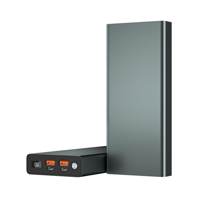 High Capacity 30000mah External Battery 100w Fast Charging Powerbank Digital Display Power Bank 30000mah