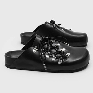 2026 <b>Men's</b> Commuter Slip On Half Lace Up Half Slipper Summer Boken <b>Shoes</b> Casual Comfortable <b>Work</b> <b>Shoes</b> - Product Image 2