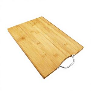 BEST SELLER Ensemble de planches à découper en bambou, élégant et pratique, ustensiles de cuisine, forme originale, passe au lave-vaisselle, épaisseur 1,5 cm, idéal pour la cuisine et la découpe - Product Image 1