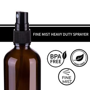 <b>30ml</b> Amber Cylindrical Glass Sprayer <b>Bottle</b> Light Blocking Brown <b>Bottle</b> for <b>Perfumes</b> and Cosmetics - Product Image 4