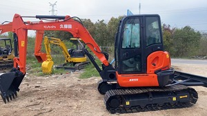 Mini-pelles Kubota KX155 d'occasion bien entretenues, certifiées CE, 6 tonnes, avec accessoire de pouce - Product Image 3