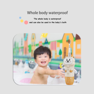 Bán Buôn Bàn Chải Đánh Răng Trẻ Em Bàn Chải Điện Răng Biểu Tượng Tùy Chỉnh Không Thấm Nước LED Ánh Sáng Phim Hoạt Hình Trẻ Em Thông Minh Bàn Chải Đánh Răng Điện - Product Image 5