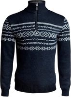 Pull en cachemire personnalisé à col zippé 1/4, pull de golf à col quart zippé, pull tricoté avec logo frontal pour homme, idéal pour l'hiver et Noël