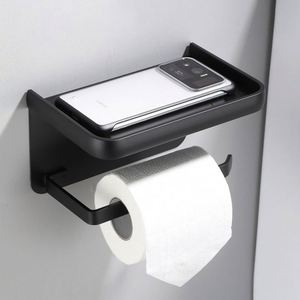 Smart Multifunctional Eco-Friendly Decorative Waterproof Metal Self Adhesive Tissue <b>Shelf</b> Storage Toilet Paper <b>Kitchen</b> Gym - Product Image 3