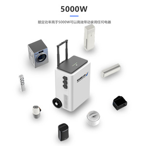 สถานีไฟฟ้าพกพา Saifeitang 5000W 5000Wh แบตเตอรี่ LiFePO4 อินเวอร์เตอร์คลื่นไซน์บริสุทธิ์ สำหรับใช้งานกลางแจ้งและตั้งแคมป์ - Product Image 5