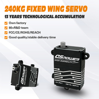 Servomoteur UAV à aile fixe à couple élevé 240KG -40 ° Servomoteur de drone basse température, compatible CAN/PWM, étanche IPX7