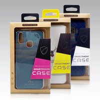 Boîte d'emballage de luxe recyclable avec impression de logo personnalisé et étui pour téléphone portable, boîte en papier cadeau avec plateau pour iPhone