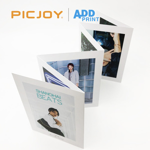 12 trang accordion gấp Brochure với 300gsm giấy Matt cán nhìn cuốn sách in ấn ở Thượng Hải - Product Image 4