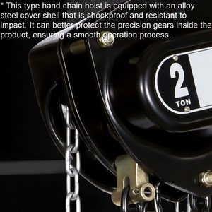 Cadena de Elevación de Acero Aleado Personalizada para Maquinaria Minera, Bloque de Elevación de 2t 3t 5t 10t 20t G80, Elevador Manual - Product Image 2