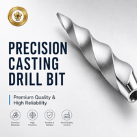 Foret hélicoïdal HSS M2 à queue conique de précision, tailles 5-200 mm, pour découpe de métaux, compatible CNC, avec finition revêtue