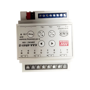 Actionneur de gradation KNX Mean Well Kaa-4r4v-10s 4 canaux, sortie 0-10V, 230VAC 8A - Product Image 1