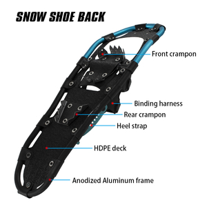 XATP Durable y de alta calidad Marco de aluminio Raquetas de nieve ajustables Aluminio para Mujeres Hombres - Product Image 3