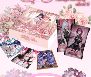 DM Wholesale Waiifu Edition Anime Goddess Collectible Card Holographic Metal Waifu TCG Blind Box Mystery Pack Retail Toy Display - Product Image 1