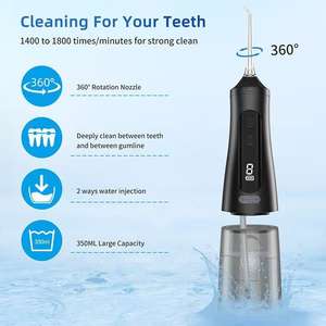 Waterflosser portátil <span class=keywords><strong>Dental</strong></span> inalámbrico irrigador de riego Oral <span class=keywords><strong>agua</strong></span> Waterflosser <span class=keywords><strong>hilo</strong></span> de <span class=keywords><strong>agua</strong></span> pulso máquina de limpieza <span class=keywords><strong>Dental</strong></span> - Product Image 4