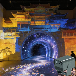 Factory Direct Immersive Tunnel Projection System <b>3D</b> Mapping Display Interactive Content <b>Projector</b> Solution - Product Image 1