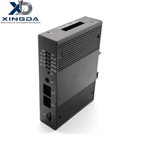 Transceptor de Fibra Óptica Gigabit, Conmutador de Red, Carcasa de Aleación de Aluminio, IP54, Máquina de Gestión de Comunicaciones Personalizable
