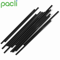 Paille plastique personnalisée, pour boire, livraison gratuite