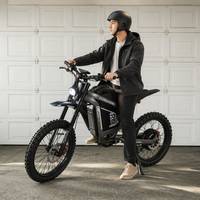 Moto tout-terrain électrique haute performance US EU Warehouse, vitesse rapide 90 km/h, couple élevé 72V 40Ah, E-Dirt Bike 2026 Coswheel R19 9000W