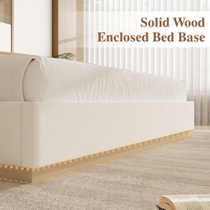 Elegant Clean Profile <strong>Bedroom</strong> <strong>Unit</strong> with a Long Upright Back Plane and Short Base for Classic Home Decor Sourcing - Product Image 3