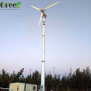 Éolienne horizontale à faible vitesse et haute efficacité de 20 kW pour toiture, à commande d'orientation, pour usage domestique - Product Image 4