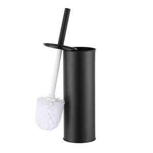 <span class=keywords><strong>Brosse</strong></span> et support de <span class=keywords><strong>toilette</strong></span> en acier métallique pour salle de bain, design moderne, rond et <span class=keywords><strong>doré</strong></span> - Product Image 3