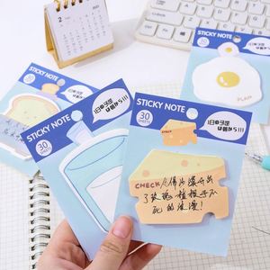 Hot Sale Creative Sticky Notes Cartoon Memo <b>Pads</b> Cute Kawaii Memos Self-adhesive Special Shape - Product Image 3