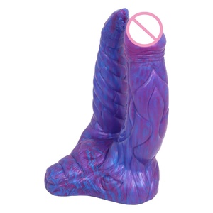 Soft Silicone Adult Sex Toys Double Headed <b>Dildo</b> Gay Masturbating Monster Dragon Animal <b>Dildo</b> Anal Toys for Couple Sex Game - Product Image 4