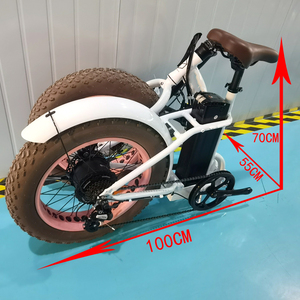 Bicicleta Eléctrica de Montaña Barata con Llantas Gruesas de 20 Pulgadas, Motocicletas Eléctricas de Fábrica - Product Image 2