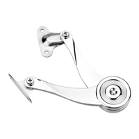 Charnières hydrauliques à arrêt aléatoire porte d'armoire de cuisine meubles polonais réglables soulever le matériel de Support de séjour à rabat