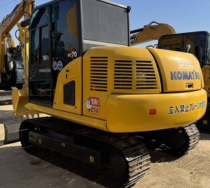 Excavatrice d'occasion certifiée EPA Komatsu PC70/PC60/PC56 de 7, 6 et 5 tonnes, chenilles en caoutchouc, mini-excavatrice, 95% neuve, haute qualité. - Product Image 4