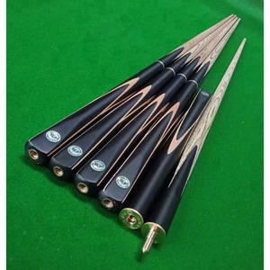 ไม้คิวสนุกเกอร์ SLP แบบสามท่อน หัวเล็ก สีดำ 8 ลูก แบบจีน ทนทาน ทำจากไม้เมเปิล ด้ามไม้มะเกลือ - Product Image 5