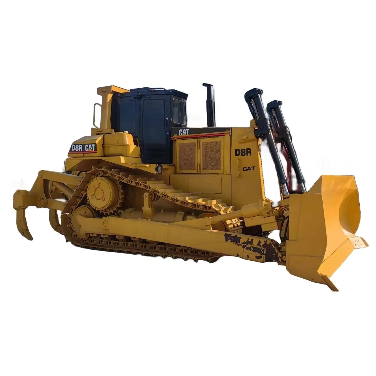 Sử Dụng Ban Đầu Nhật Bản Thương Hiệu Mèo Crawler Bulldozer D8R Với Ripper Răng Để Bán